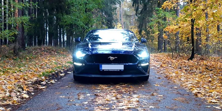 Ford Mustang GT 5.0, jeho burácivý osmiválec a vy: 30 či 60 minut za volantem nebo na sedadle spolujezdce