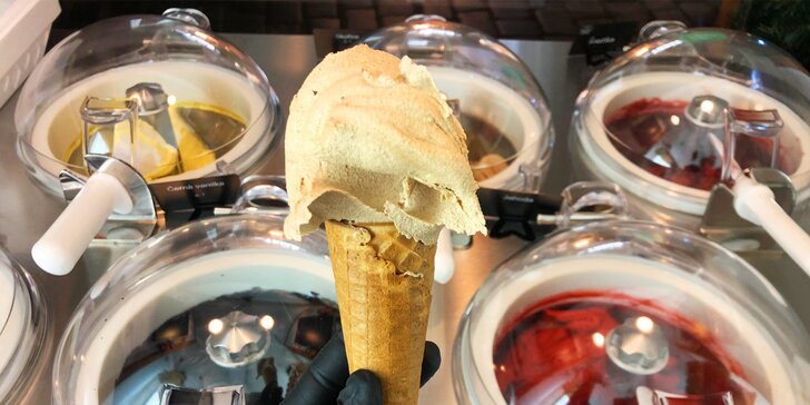 Mlsání v centru Prahy: 160 nebo 240 g zmrzliny podle výběru