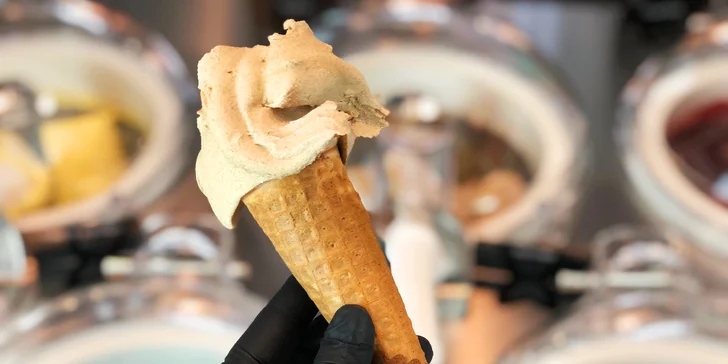 Mlsání v centru Prahy: 160 nebo 240 g zmrzliny či sorbetu podle výběru