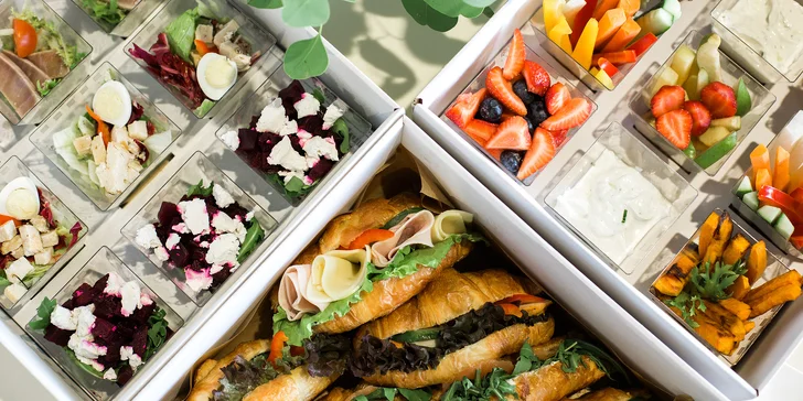 Otevřené vouchery na iBoxíky s hotovými dobrotami: mini burgery, sushi, tortilly i zákusky a zdravá jídla