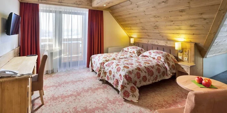 Relax v rodinném hotelu u Zakopaného: polopenze, termální bazény, wellness i zábava pro děti