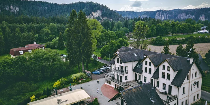Pobyt u Adršpašsko-teplických skal: pokoj či apartmán a snídaně