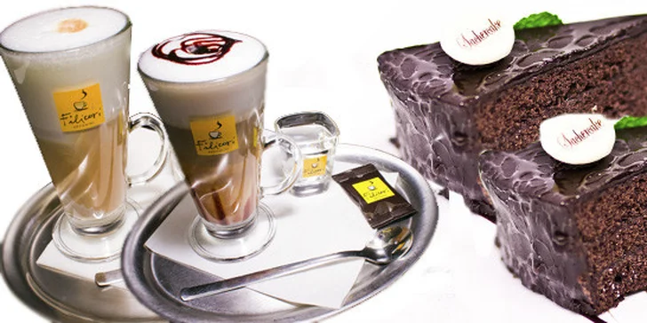 99 Kč za DVĚ kávy a DVA domácí dezerty v luxusním Foodbar & Lounge Café na Václavském náměstí. Udělejte si příjemně sladký den!