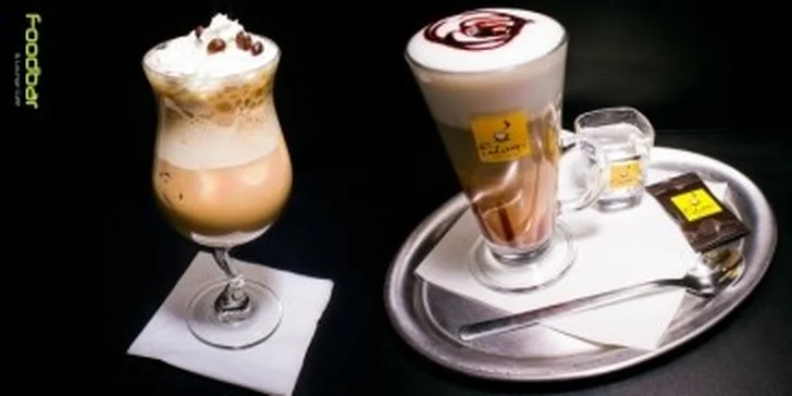 99 Kč za DVĚ kávy a DVA domácí dezerty v luxusním Foodbar & Lounge Café na Václavském náměstí. Udělejte si příjemně sladký den!