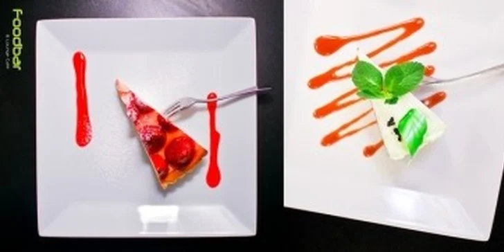 99 Kč za DVĚ kávy a DVA domácí dezerty v luxusním Foodbar & Lounge Café na Václavském náměstí. Udělejte si příjemně sladký den!