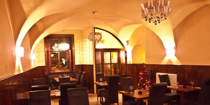 Luxusní 5chodová večeře s degustací vína