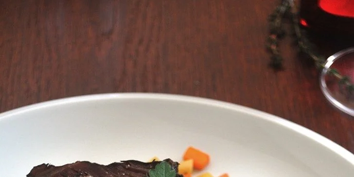 Luxusní 5chodová večeře s degustací vína