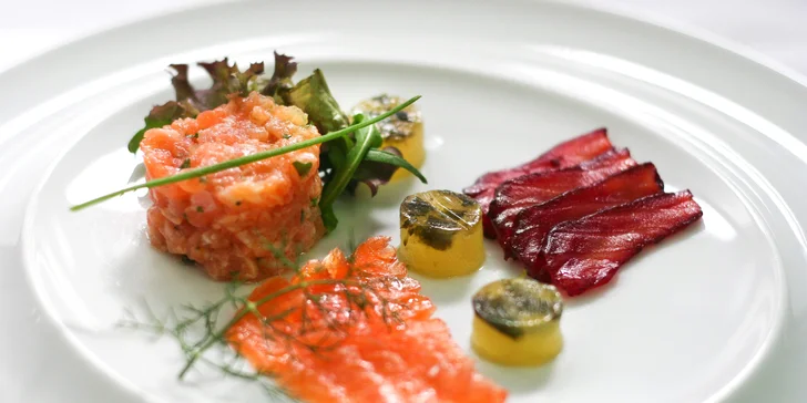 České a středomořské speciality: dárkový poukaz na celé menu restaurace včetně nápojů
