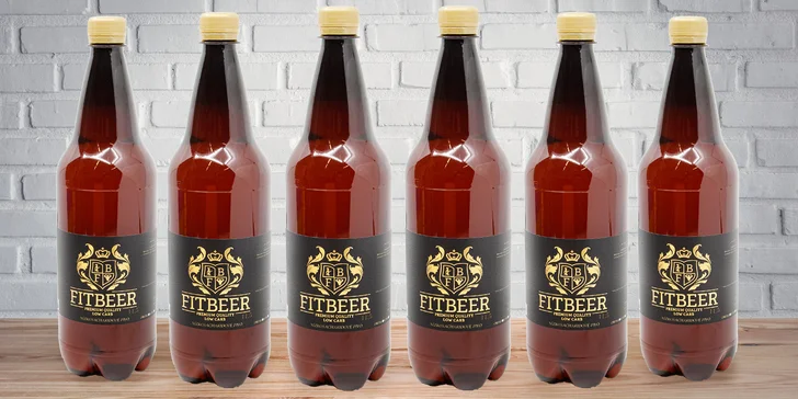„Na jedno“ bez výčitek: 3–15 litrů nízkosacharidového piva Fit Beer stočeného do pet lahví