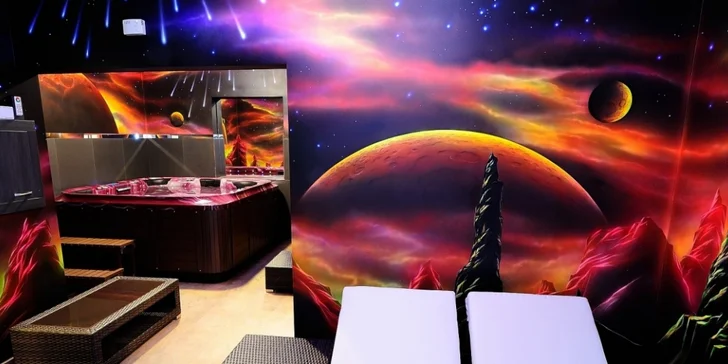 Privátní wellness až pro 4 osoby vč. romantické varianty