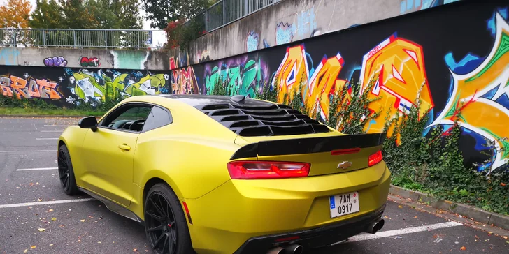 Superjízda v nadupaném Chevrolet Camaro SS 6.2 na 15–60 minut