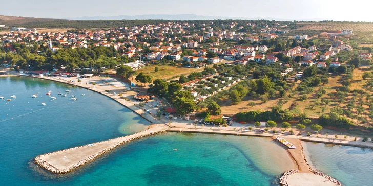 K moři do Chorvatska: 7 nocí ve VIP karavanech v nově vybudovaném kempu
