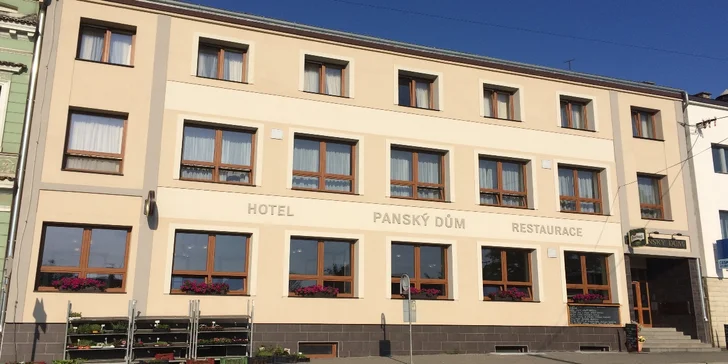 Oddech na Plzeňsku: nově zrekonstruovaný hotel, polopenze i vířivka na pokoji