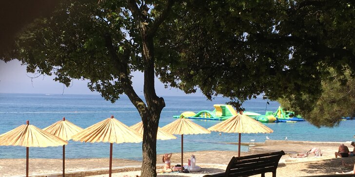 Letní dovolená na Istrii: 3 dny u moře vč. dopravy a polopenze, bazén a dítě do 11,9 let zdarma