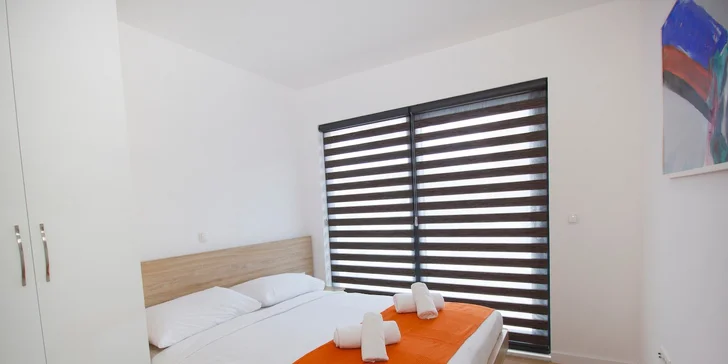 Až 15 dní na Makarské riviéře: vybavené apartmány u moře až pro 6 osob
