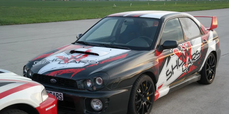 Jízda na Autodromu Brno se Subaru Impreza WRX STI a Mitsubishi Lancer EVO