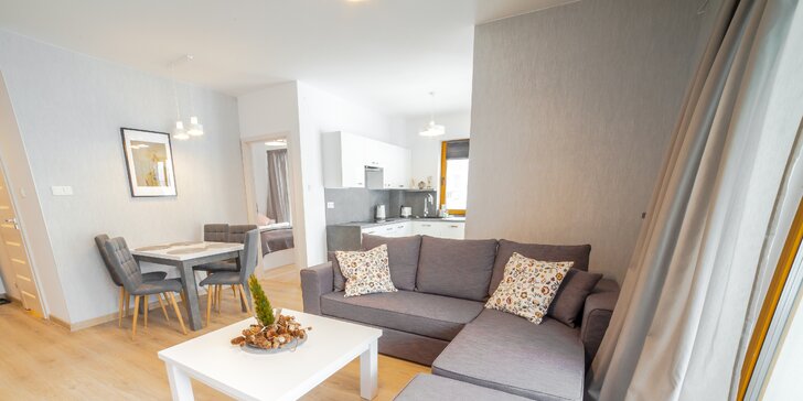 Jarní nebo letní pobyt v Karpaczi až pro 4 osoby: moderní apartmány s kuchyňkou