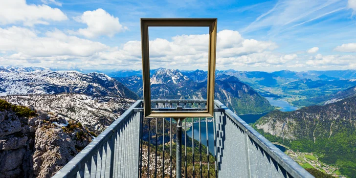 Ľadovec Dachstein - úchvatná vyhliadka Päť prstov, ľadová jaskyňa a rozprávkový Hallstatt