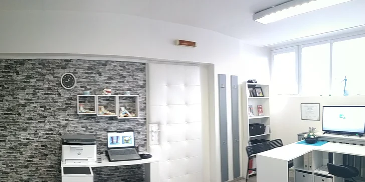 Komplexní podologické vyšetření: nožní klenby, chůze, stoj a držení těla