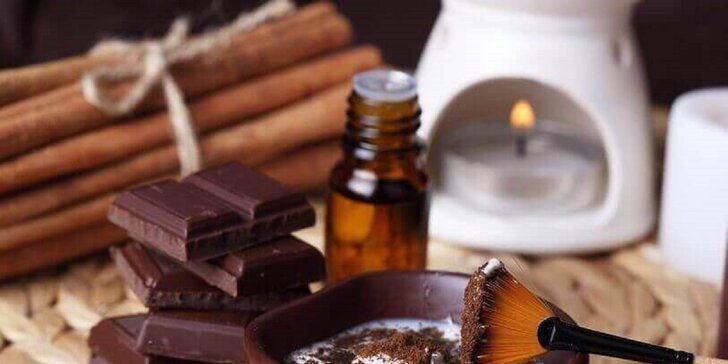 Sladký relax: 90–150 minut čokoládového peelingu i masáže a zábalu pro jednoho nebo pár