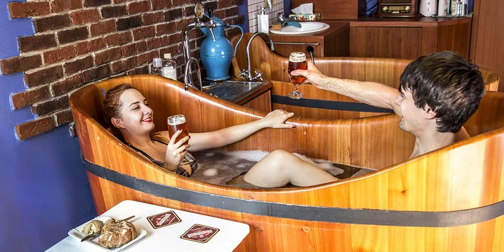 Wellness pobyt v Poděbradech: 1–10 nocí, snídaně, pivní koupel, relaxační procedury i dárek