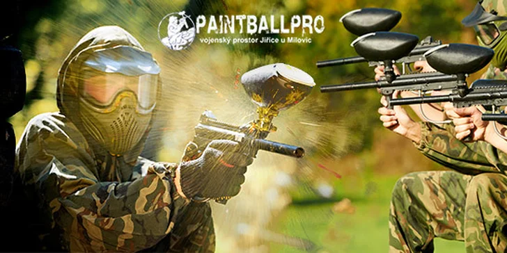 Časově neomezená paintballová akce