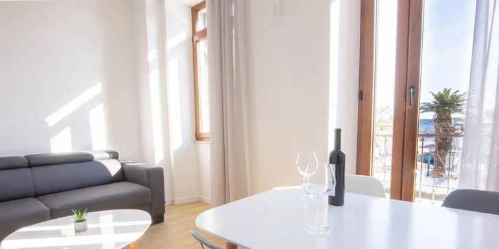 Nezapomenutelná Baška Voda: apartmány až pro 6 osob během celé sezóny