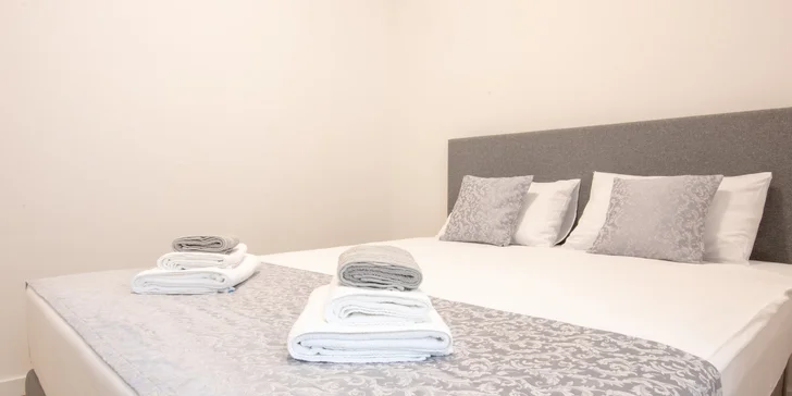 Nezapomenutelná Baška Voda: apartmány až pro 6 osob během celé sezóny
