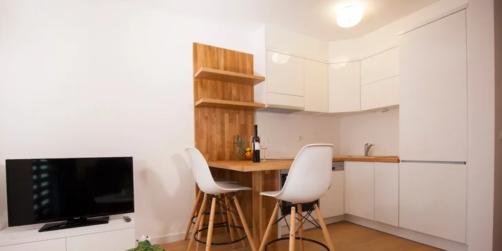 Až 15 dní na Makarské riviéře: vybavené apartmány u moře až pro 6 osob