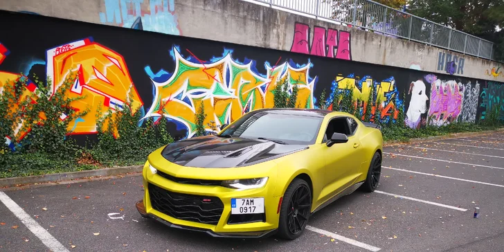 Superjízda v nadupaném Chevrolet Camaro SS 6.2 na 15–60 minut