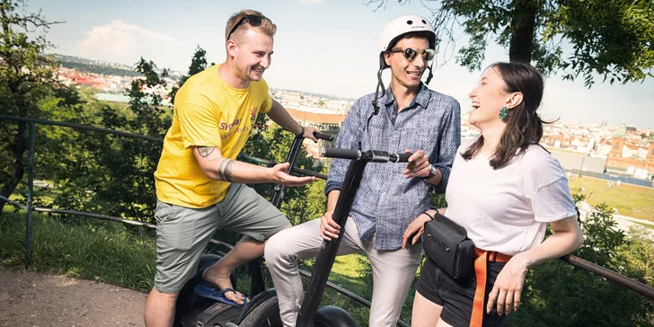 Projížďka na segwayi po pražských klášterech: 3hod. jízda i služby průvodce
