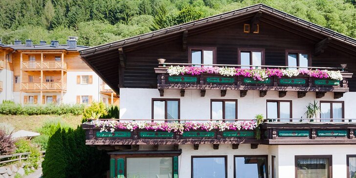 Letní dovolená v Rakousku: 3* rodinný penzion v Kaprunu se snídaní