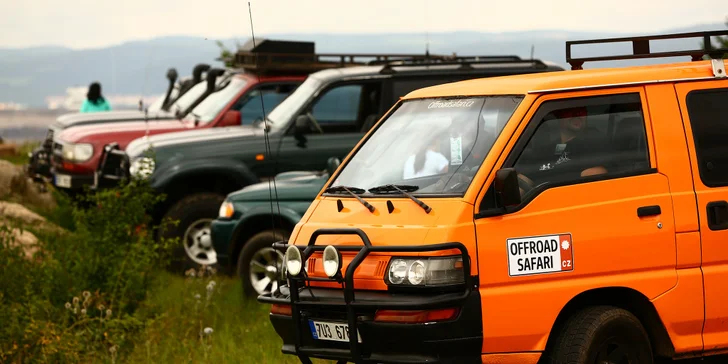 Expedice po Českém středohoří s programem i VIP výlet offroad kabrioletem podle výběru
