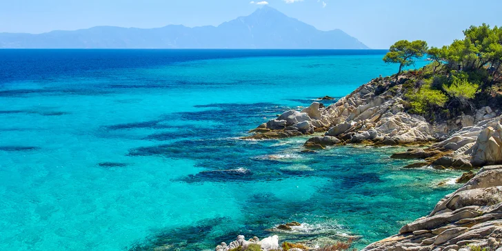 Dovolená ve studiovém domě na poloostrově Chalkidiki, letecká doprava