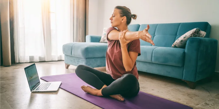 Individuální online lekce cvičení VeryActive se zaměřením na zdravá záda