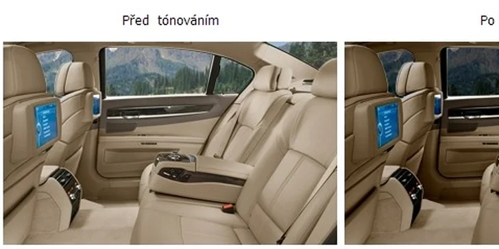 Tónování zadních skel kvalitní fólií SunTek