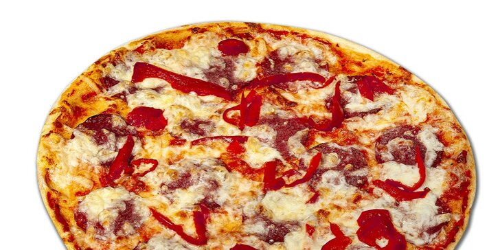 Pizza či dvě na odnos s sebou z centra Uherského Hradiště: ⌀ 32 cm, 20 různých druhů
