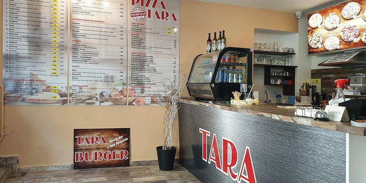 Pizza či dvě na odnos s sebou z centra Uherského Hradiště: ⌀ 32 cm, 20 různých druhů