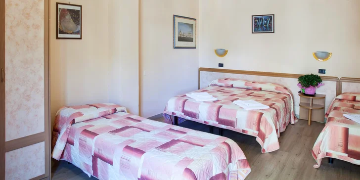Italské Rimini: pohodová dovolená ve 3* hotelu se snídaní, 300 m od pláže