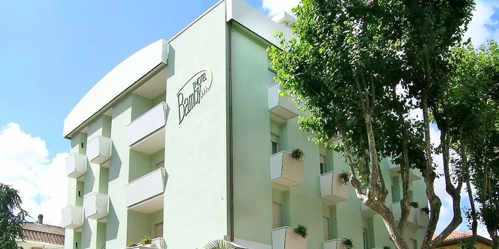 Italské Rimini: pohodová dovolená ve 3* hotelu se snídaní, 300 m od pláže