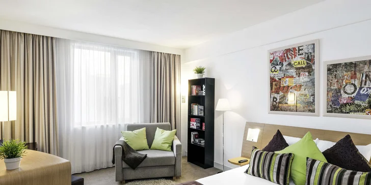 4* pobyt v centru Prahy pro 1–2 osoby: bez jídla či se snídaní, neomezený vstup do wellness
