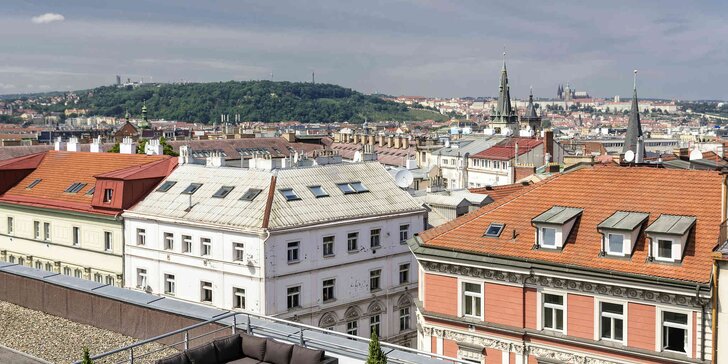 4* pobyt v centru Prahy se snídaní a neomezeným vstupem do wellness