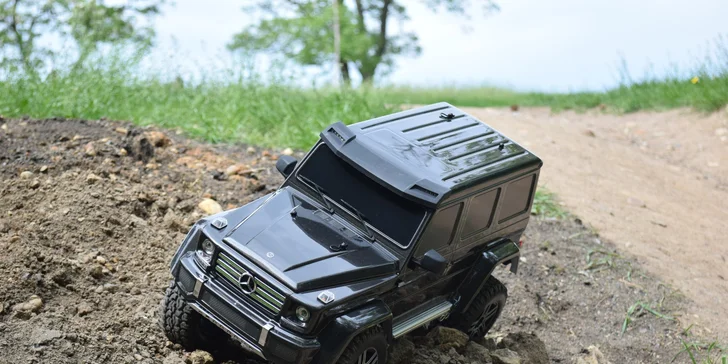 Zapůjčení RC modelu Mercedes G500 v měřítku 1:10 na 24 hodin, víkend i celý týden