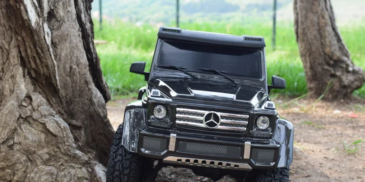Zapůjčení RC modelu Mercedes G500 v měřítku 1:10 na 24 hodin, víkend i celý týden
