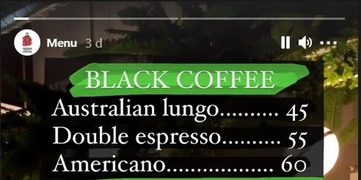 Káva s dortem pro 1 i 2 os. kousek od Edenu: latte, americano, cappucino a víc, cheesecake i jablečný pie
