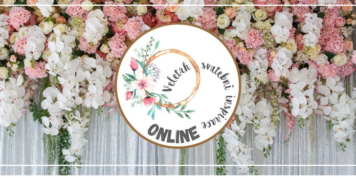 Online Veletrh svatební inspirace: medailonky tvůrců, živá vysílání i kupony k nákupu nebo VIP vstupenka