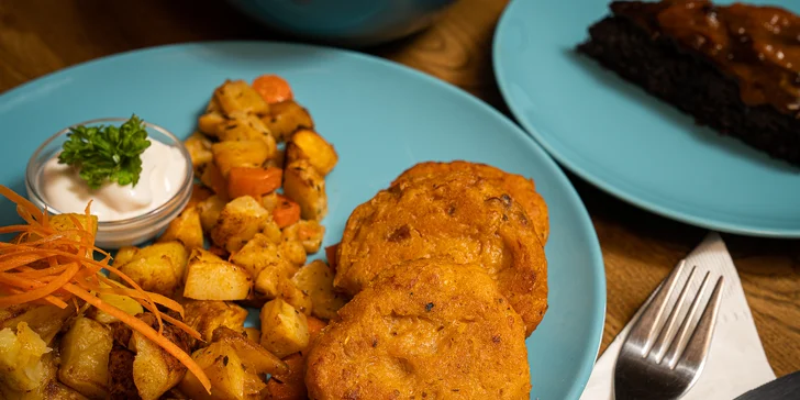 Zdravé a chutné: menu pro 1 nebo 2 osoby ve veganské, bezlepkové a raw restauraci v centru Brna