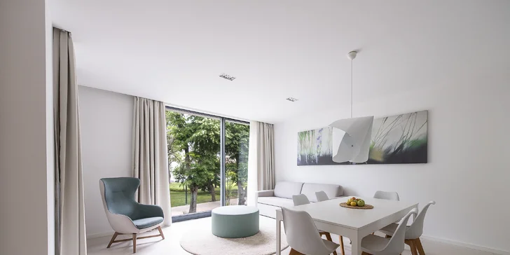 Pohoda na břehu Balatonu: moderní apartmán až pro 6 osob a snídaně