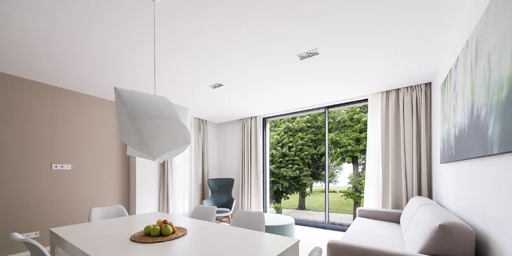Pohoda na břehu Balatonu: moderní apartmán až pro 6 osob a snídaně