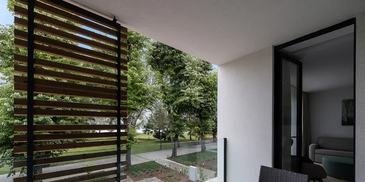 Pohoda na břehu Balatonu: moderní apartmán až pro 6 osob a snídaně